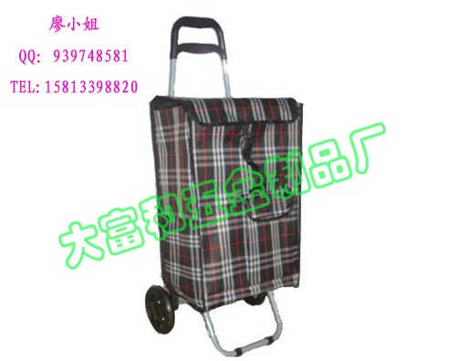 供应带凳购物袋/老年人带座椅超市购物车